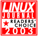 Linux Journal Lukijoiden Valinta 2003