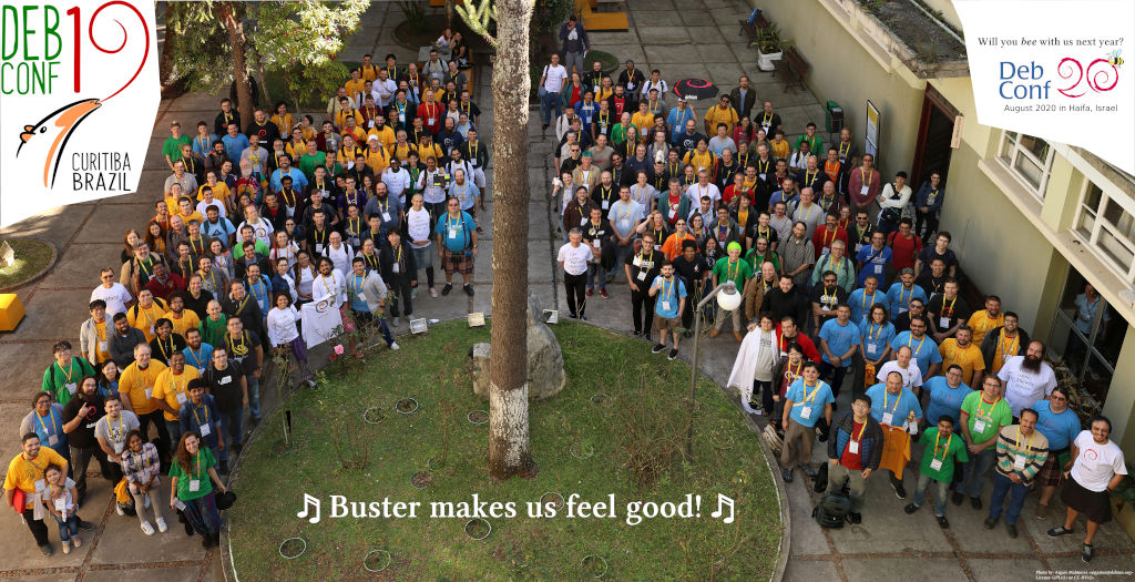 DebConf19 group photo