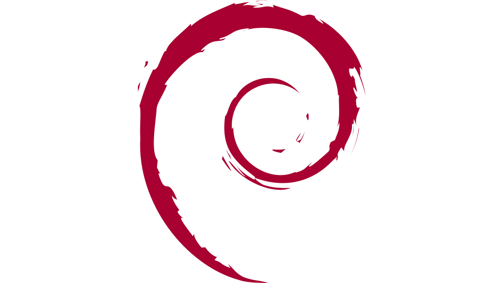 Logotyp för Debian