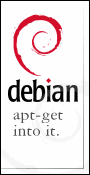 Experimente um novo sistema operacional Debian GNU/Linux- Simples, bonito, poderoso, seguro e GRÁTIS!